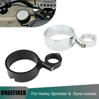 39mm motorcycle speedometer bracket side mount speedo ring relocator clamp black for harley sportster xl883 1200 dyna low rider