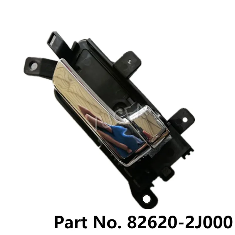 

Хромированная внутренняя дверная ручка для Kia BORREGO mohas 2007 - 2015 OEM 826202J000 82620 2J000 82620-2J000, 1 шт.