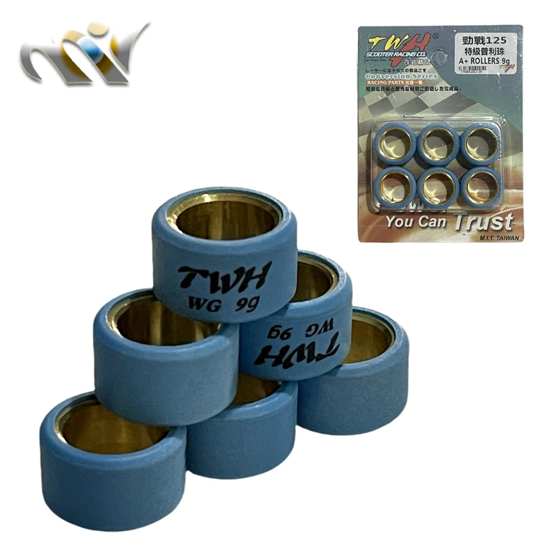 

TWH 20x12 мм комплект роликовых роликов для гоночного вариатора для скутера BWS125 Cygnus Majesty Maxster X-City X-Max ZY 125 Velvet 150