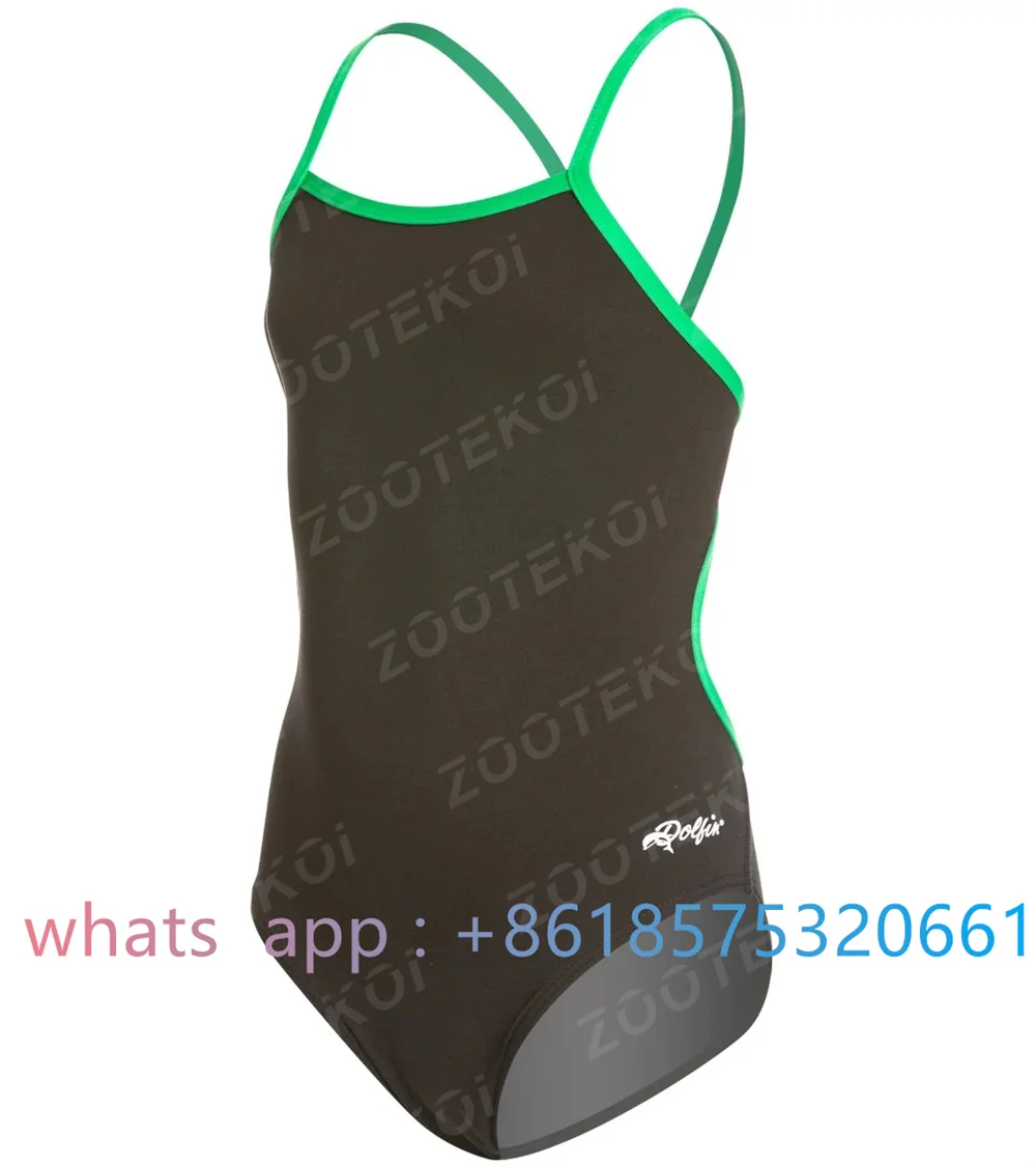 2022 New Womens Sexy Bikini Thin Strap One-piece Triangle Swimsuit Summer Sports Function Training Competition Swimming Swimsui
