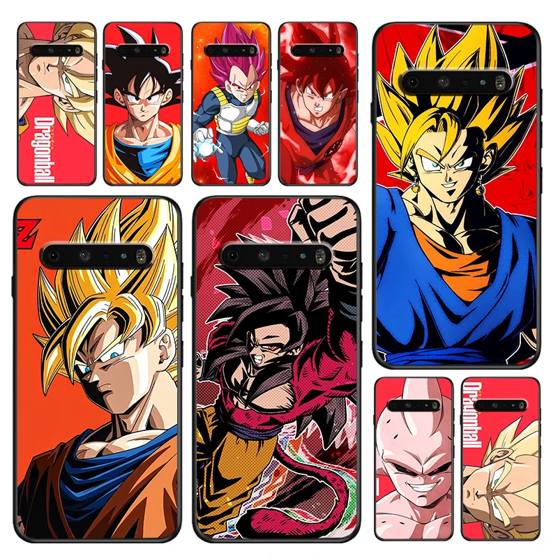 

Anime Dragon Ball Cool For LG V50 V60 G8 ThinQ 5G K51S K41S K71 K61 Q60 V30 K92 K22 Soft TPU Black Phone Case Cover Capa Shell