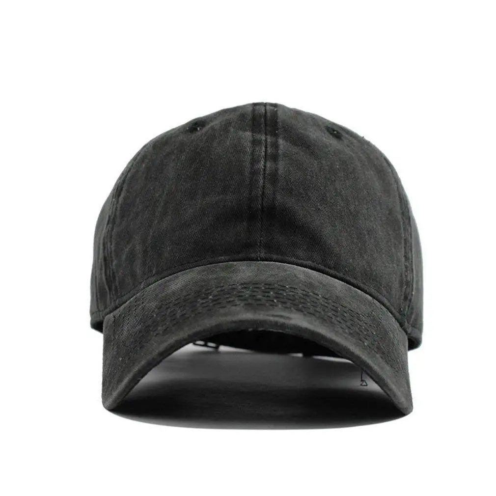 Lucky 4-Leaf Clover Unisex Denim Baseball Cap Adjustable Snapback Hats | Caps