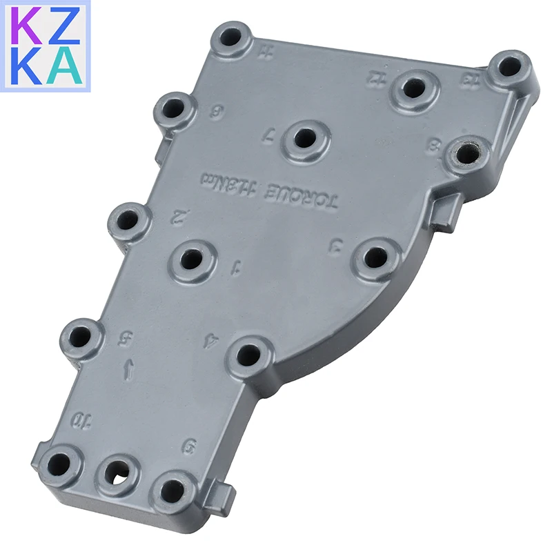 63V-41113-00-9M Внешняя крышка выхлоп для подвесного мотора Yamaha 2-тактный 9 л.с. 15 63 В-41113-00