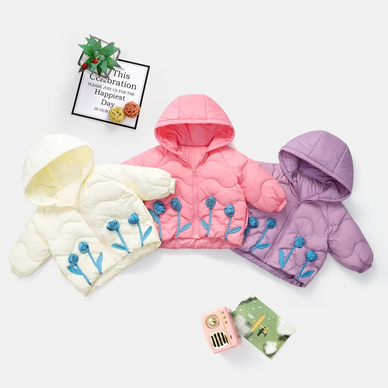 Пуховик детский зимний на возраст 1-6 лет