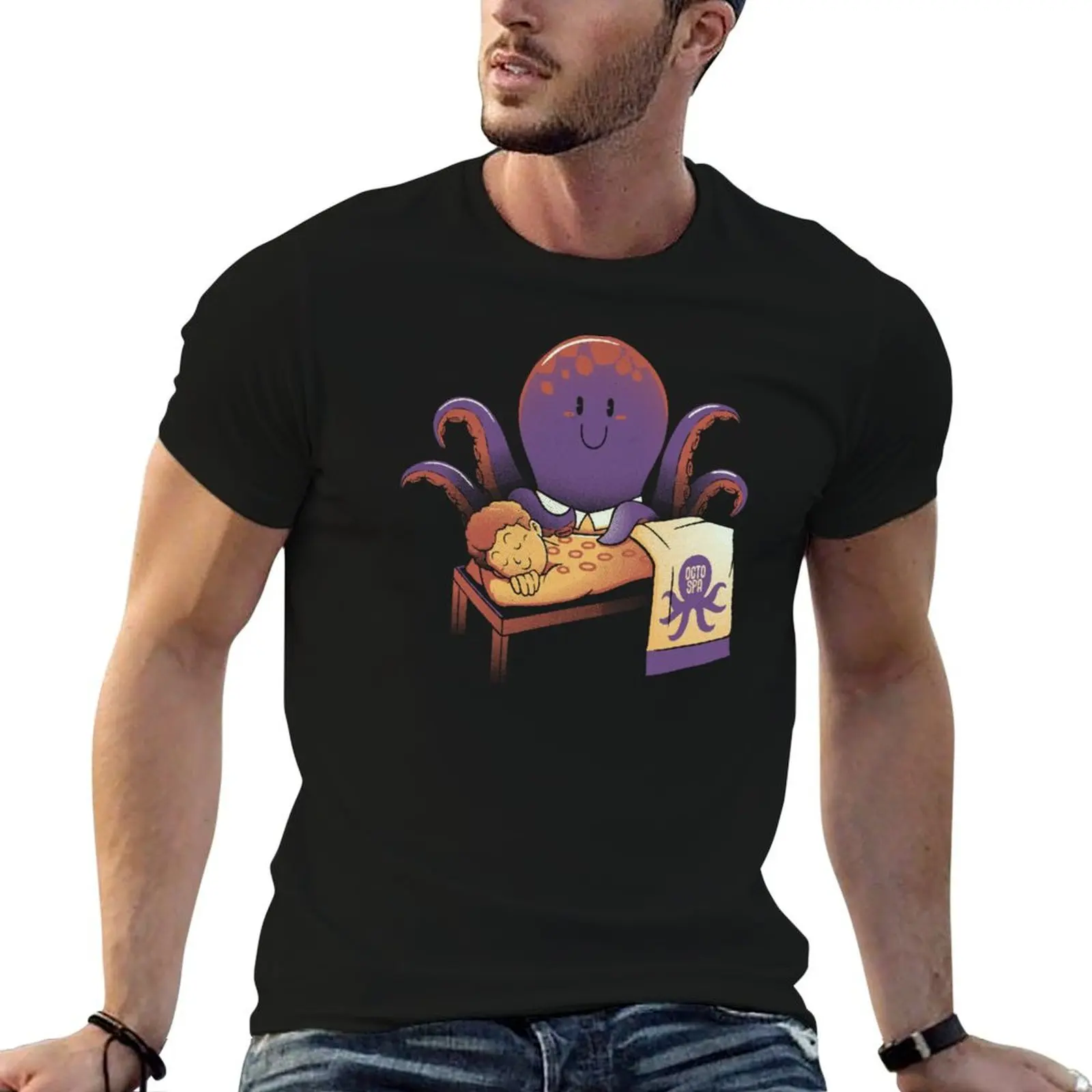 Футболка Cupping Therapy Octopus Massage by Tobe Fonseca для мальчика футболки большого размера с