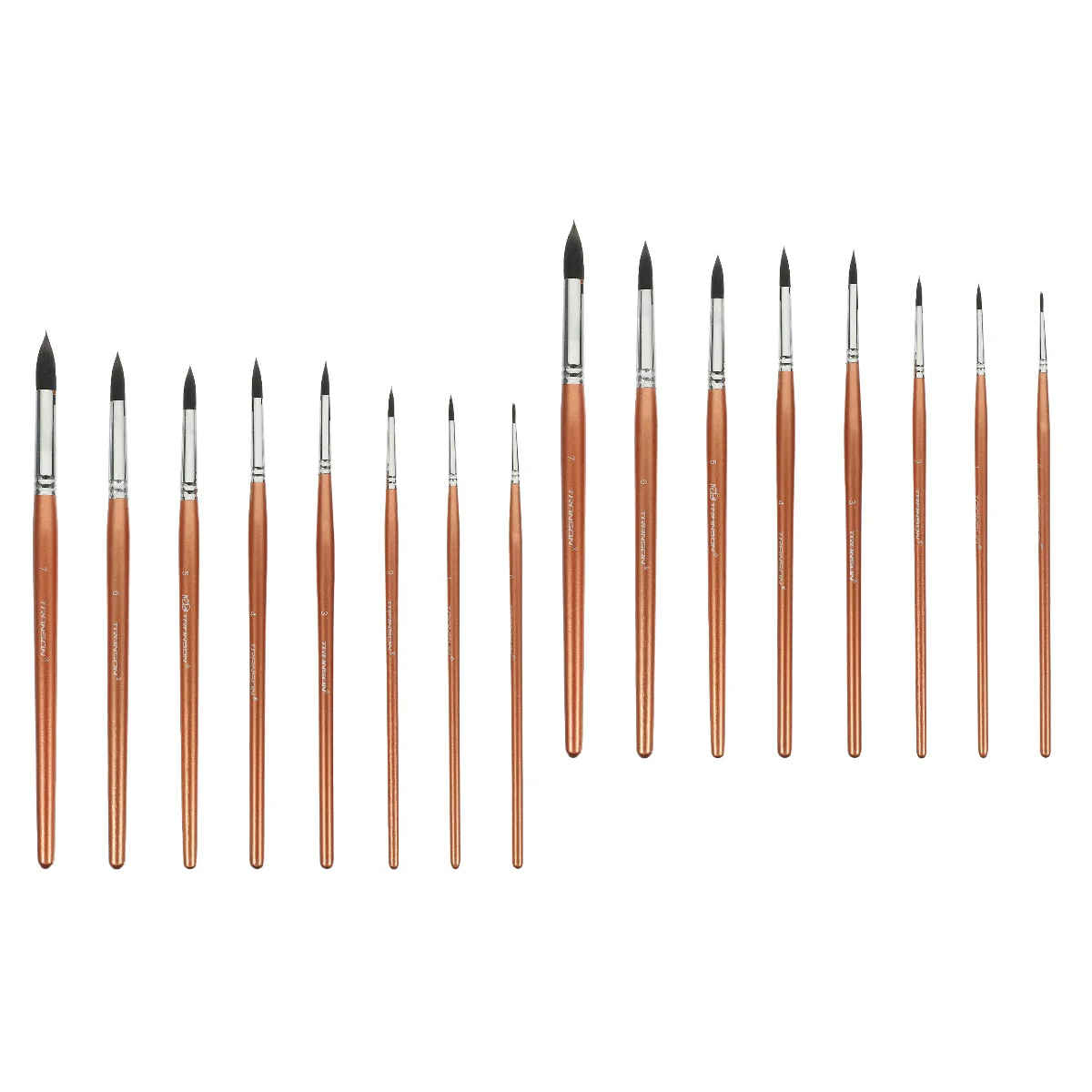 

16 Professional Brushes Multi-function Painting Brushes Portable Watercolor Brushes