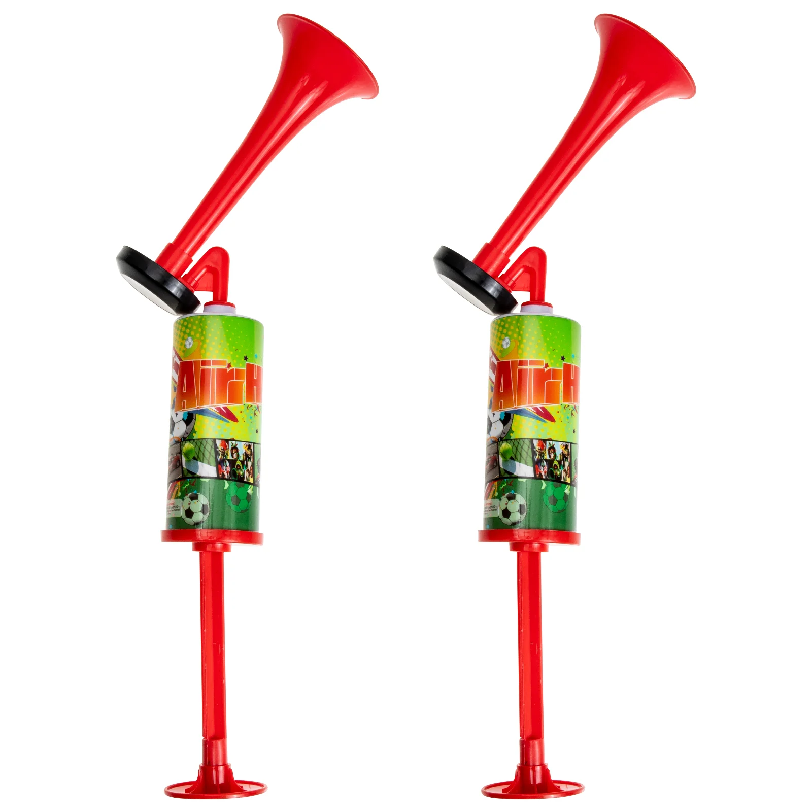 

Horn Air Hand Pump Push Cheer Horns Noisemaker Boat Party Handheld Loud Kids Safety Noise Held Mini Fans Blast Maker Toy Trumpet