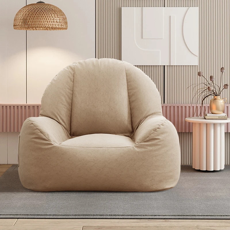 

Bean Bag Small Chairs Sofa Bed Room Lazy Single Designer Lounge Chair Floor Luxury Cute Relaxing Sillas Salon House Furniture
