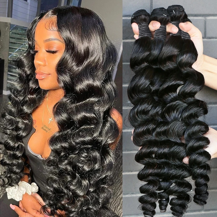 

100% Human Hair Body Wave Bundles Original Human Hair On Promotion Human Natural Hair Extensions 10-32 “ Wet And Wave Bundles