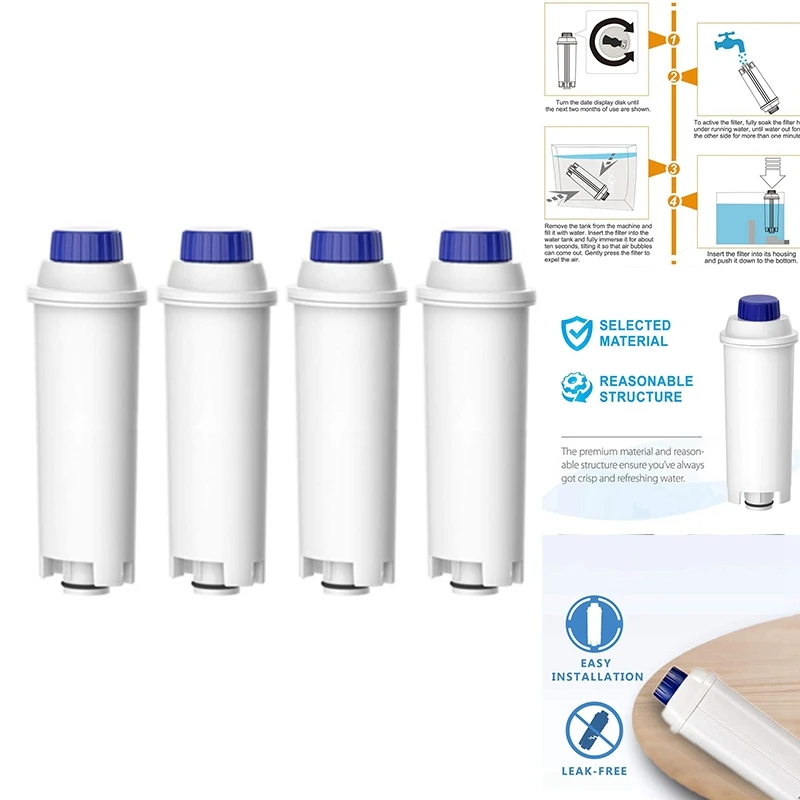 

Фильтр для фильтрации воды для кофемашины Delonghi DLS C002, DLSC002,CFL950,SER3017,ECAM/ESAM/ETAM