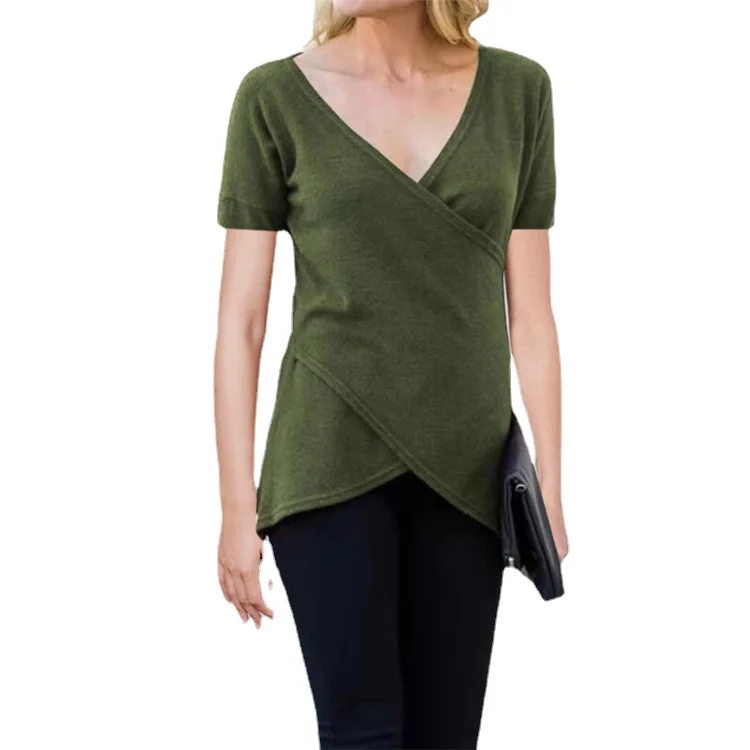 

2021 spring and autumn women's casual T-shirt