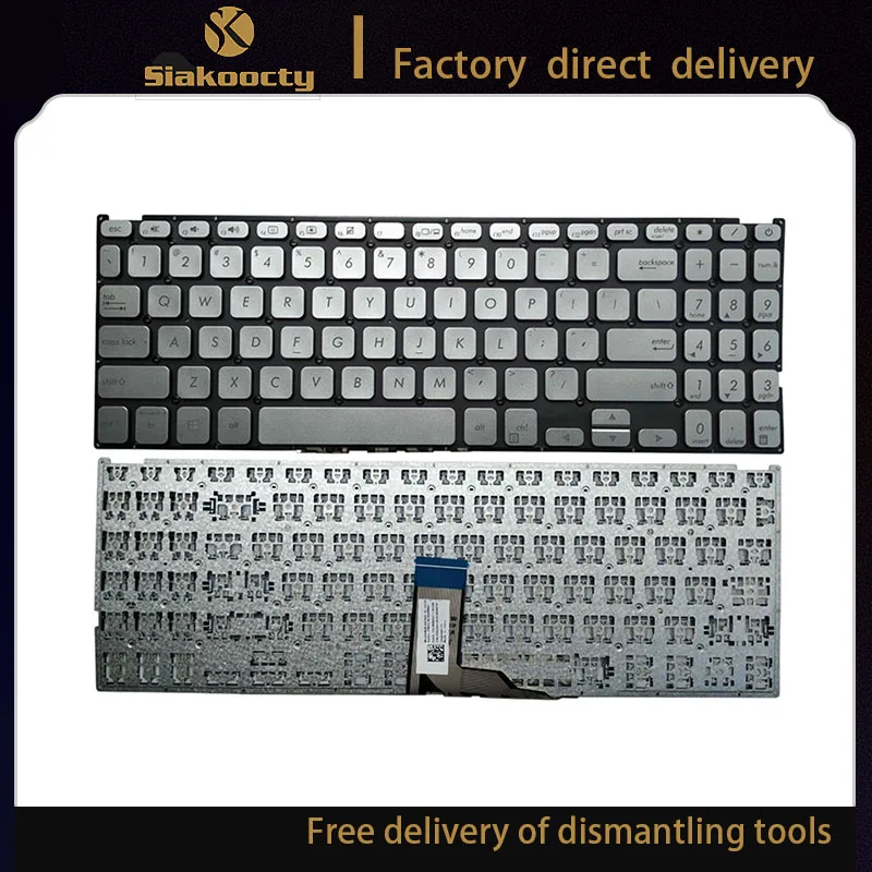 

Siakoocty US Keyboard for ASUS FL8700 Y5200F Y5000F Y5200FB V5000 V5000D V5000F X509 M509 X509FA X509FB X509JA X509MA X509UA X50