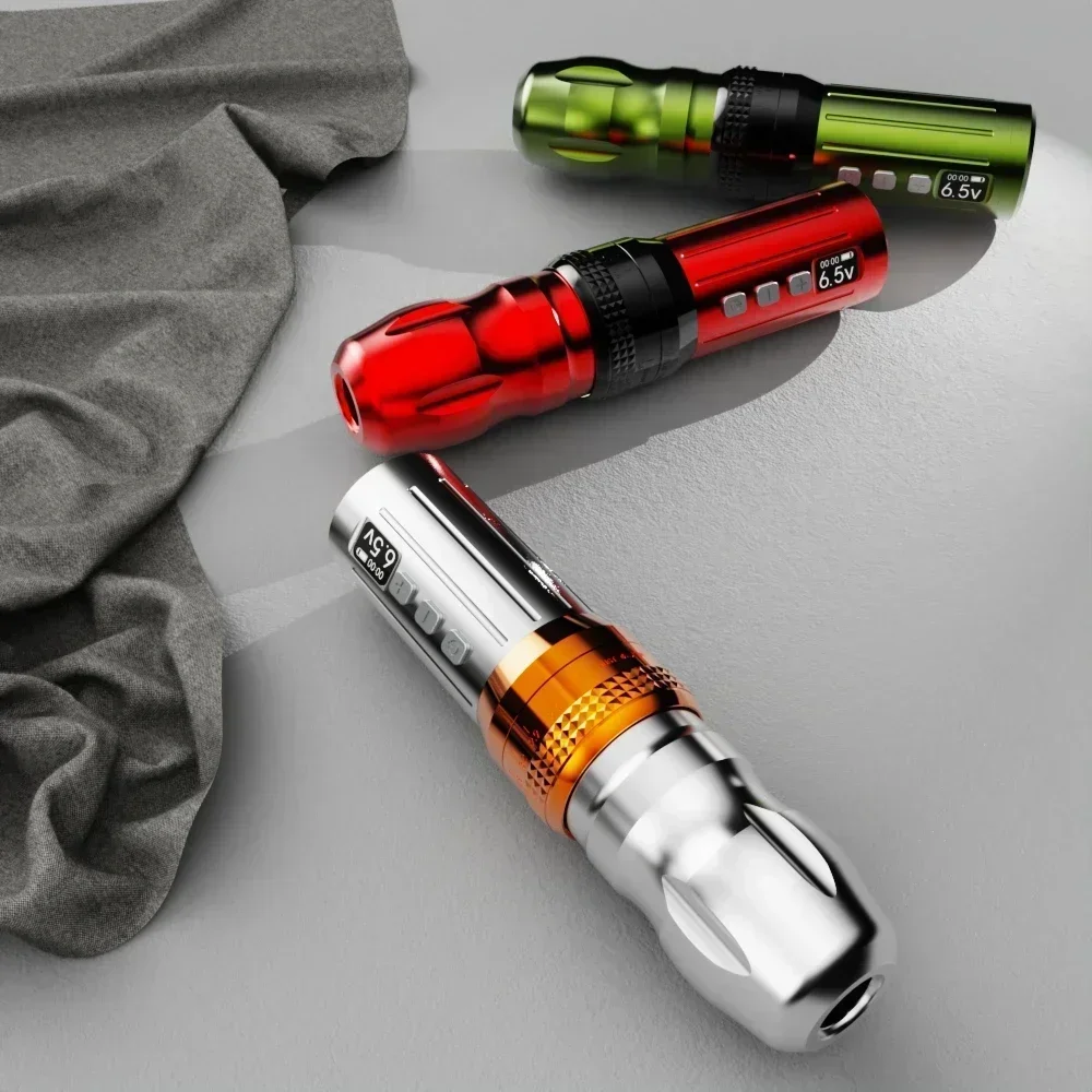 Новинка 2023 профессиональная беспроводная тату-ручка Bigwasp с кнопками Thress 2 6-4 0 мм