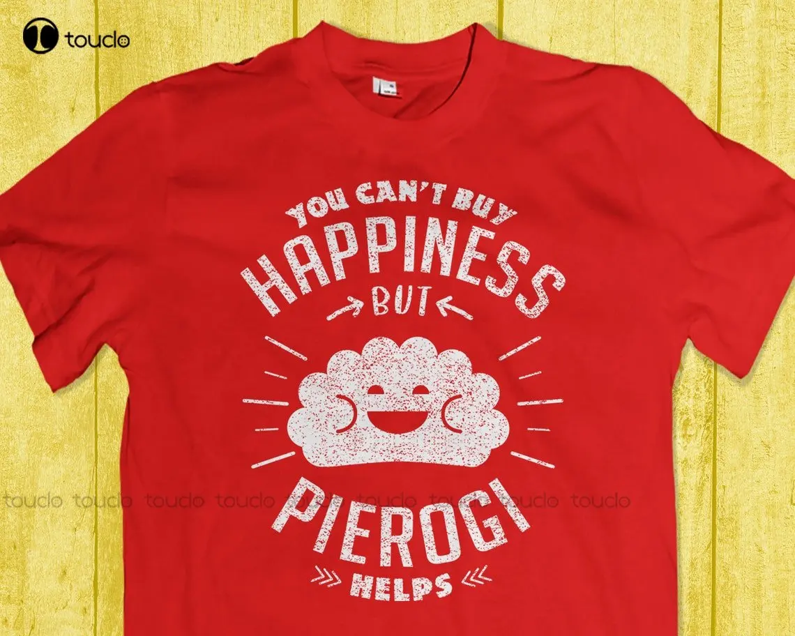 

Забавная рубашка Pierogi лак пельмени еда подарок для мамы бабушки и папы пользовательские Aldult подростковые унисекс футболки с цифровой печат...