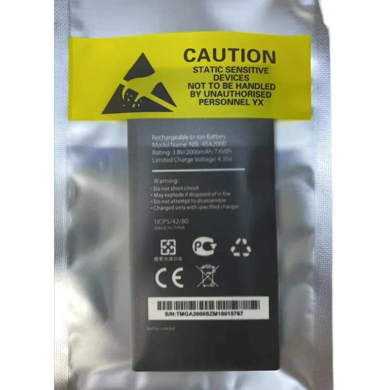 Для Neffos C5l Tp601a Tp601b/C/E аккумулятор мобильного телефона NBL-45A2000