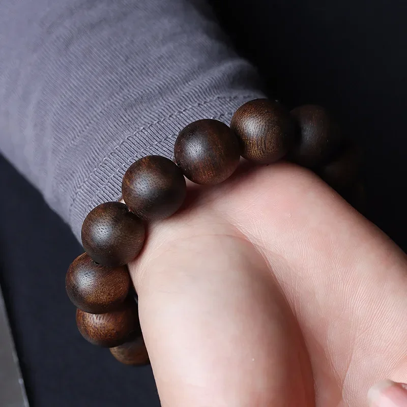 Натуральные Аутентичные вьетнамские ювелирные изделия браслет agarwood Huang Qinan ego