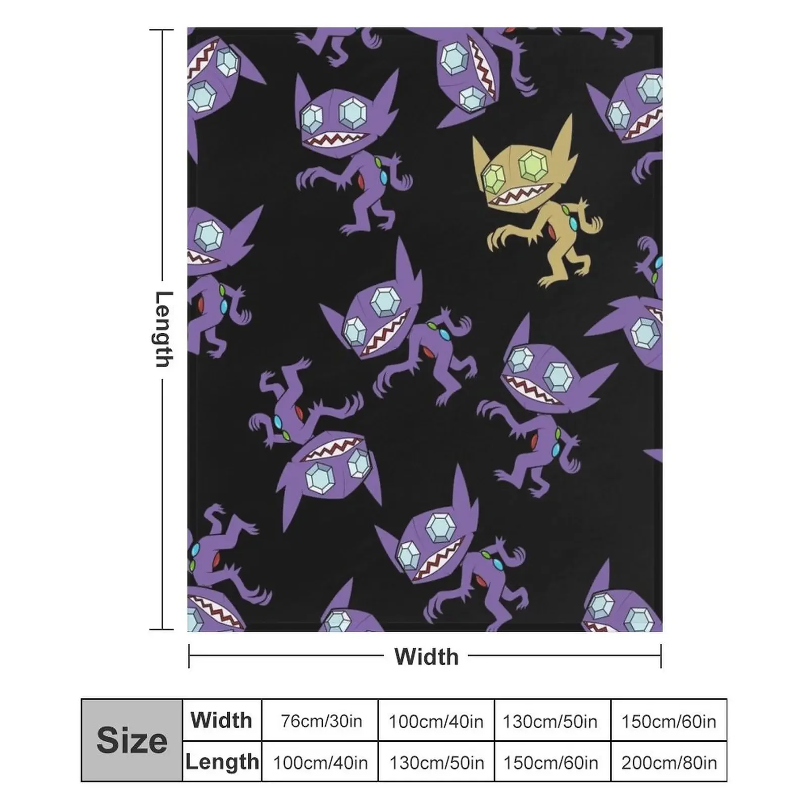 Одеяло с рисунком Sableye диваны летние одеяла