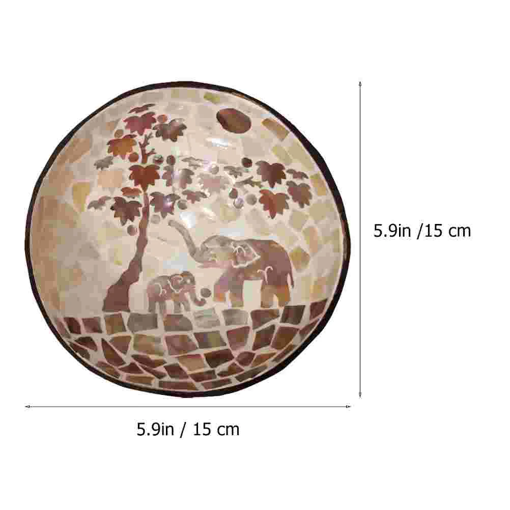 Конфеты из скорлупы кокоса закуски скорлупа контейнер для конфет миска хранения