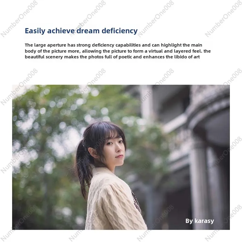 Оптический портретный объектив Mingjiang 50 мм F1.2 для Sony E-port Nikon Z Panasonic M43 Canon Fuji XM5