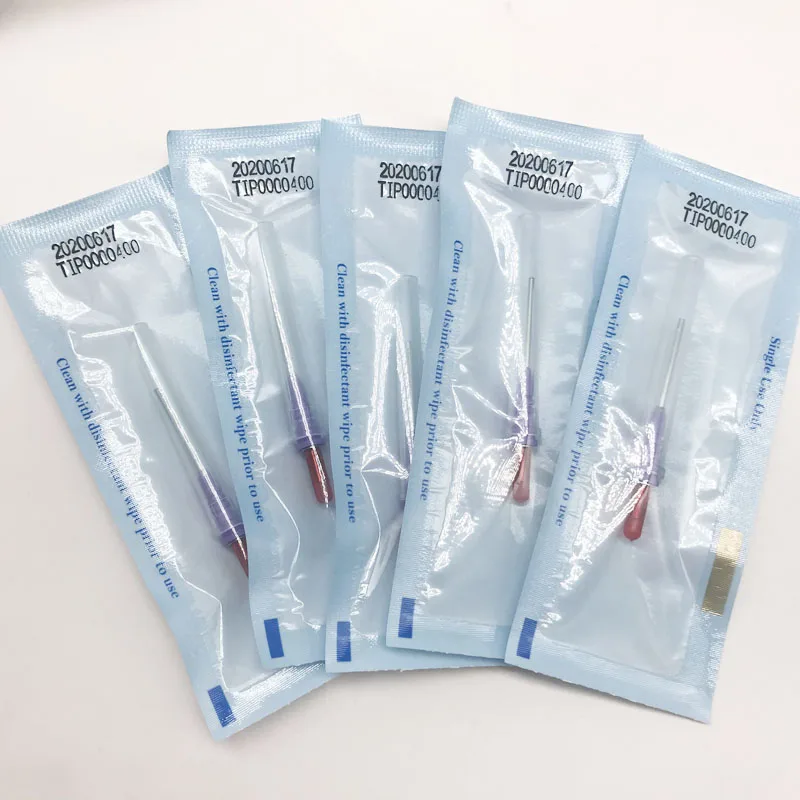 Одноразовые рабочие советы для стоматологических лазеров 3 Вт 8 10 100 мкм длина 5 мм