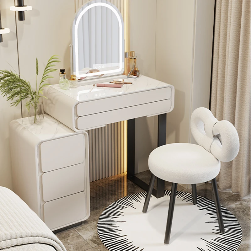 Зеркальные украшения туалетные столики туалетный столик искусственная кожа