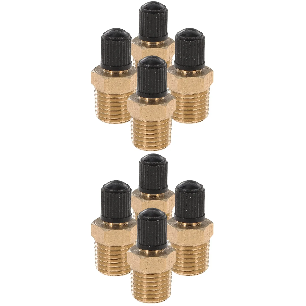 

8 pcs Tank Replacement Valves Tank Valves Air Compressor Valves(1/4"NPT)