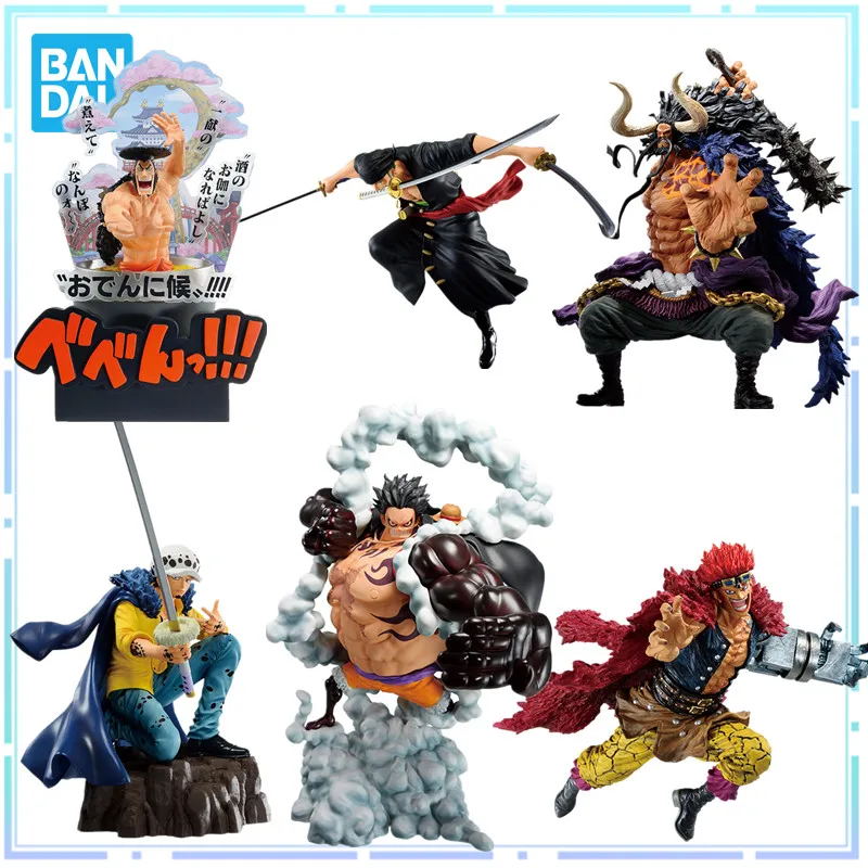 Фигурка Bandai оригинальная из аниме «Ван-ПИС», экшн-фигурка-убийца ророноа, ичибан куцзи Васи, страна Луффи, Зоро, козуки, Оден, эустас