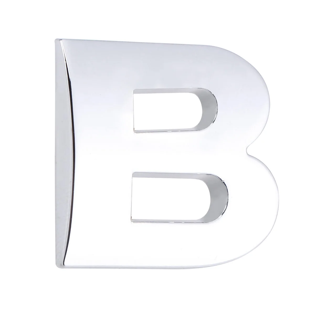 

3D DIY Metallic Alphabet Sticker Car Emblem Letter Badge Decal (B)