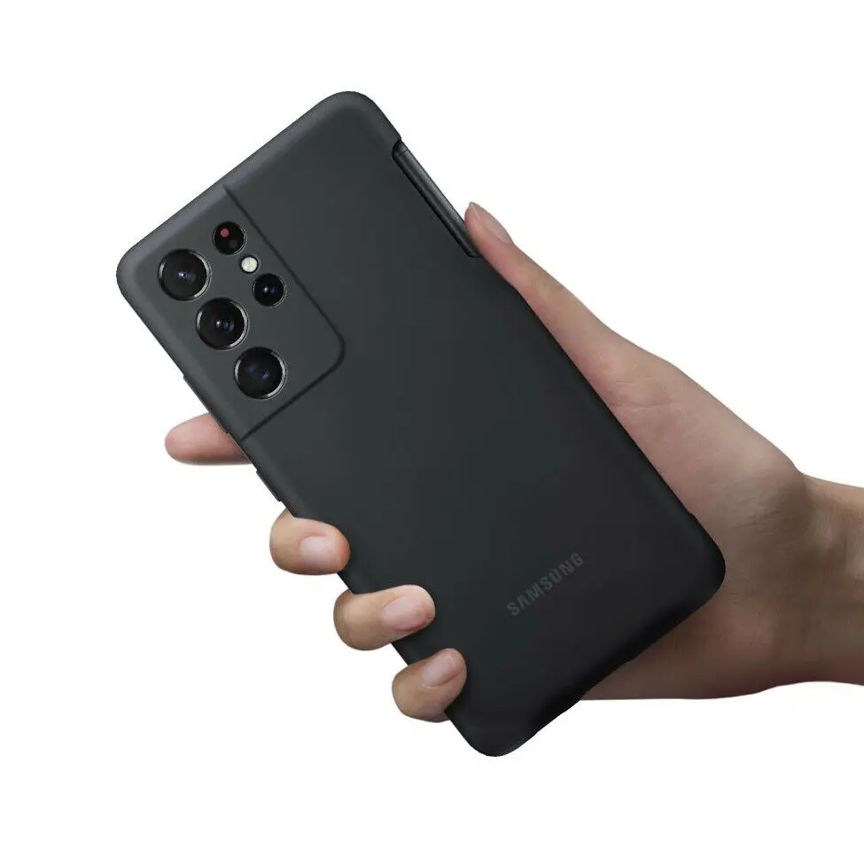 Kup Do Samsung Silikonowe Etui Do Galaxy S21 Ultra 5G Lub S Pióro Oryginalne SPEN S-PEN! Czarny EJ-PG998 Nowy!