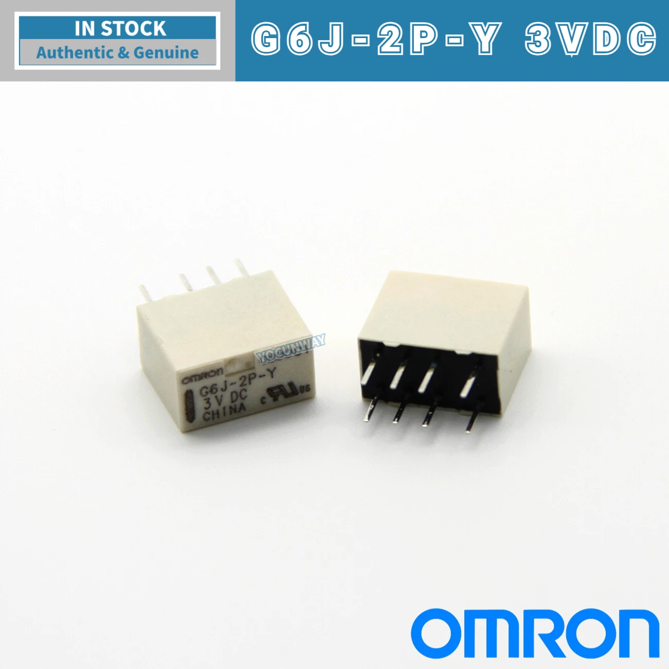

2 шт., новые оригинальные японские реле сигнала OMRON