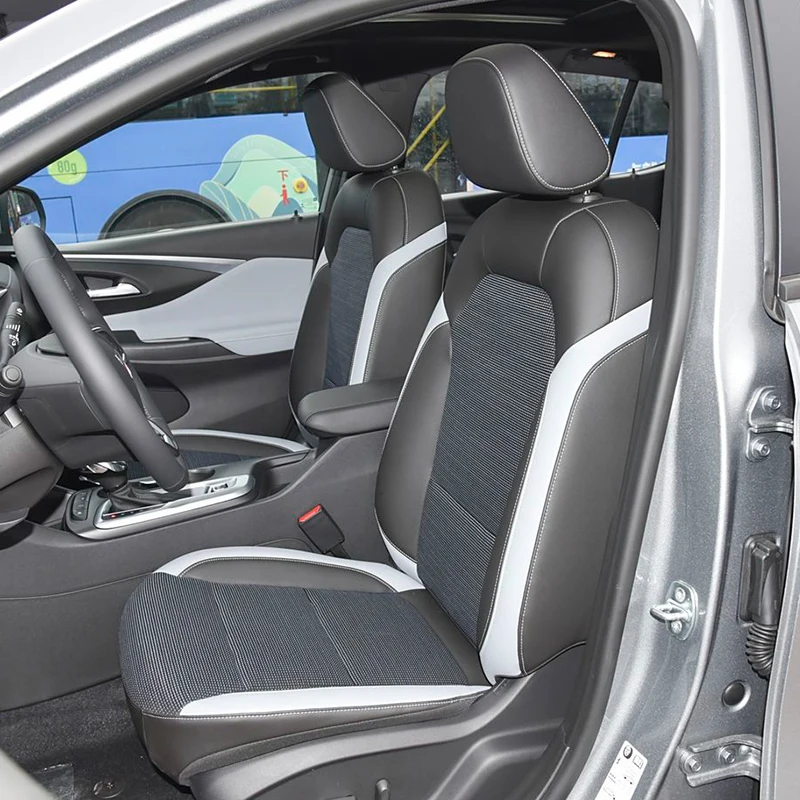 Фото Автомобильные аксессуары на заказ, чехлы на сиденья для Buick Encore Enclave Envista Lacrosse Envision Regal Veran 5-8 сидений, кожаный полный комплект №3