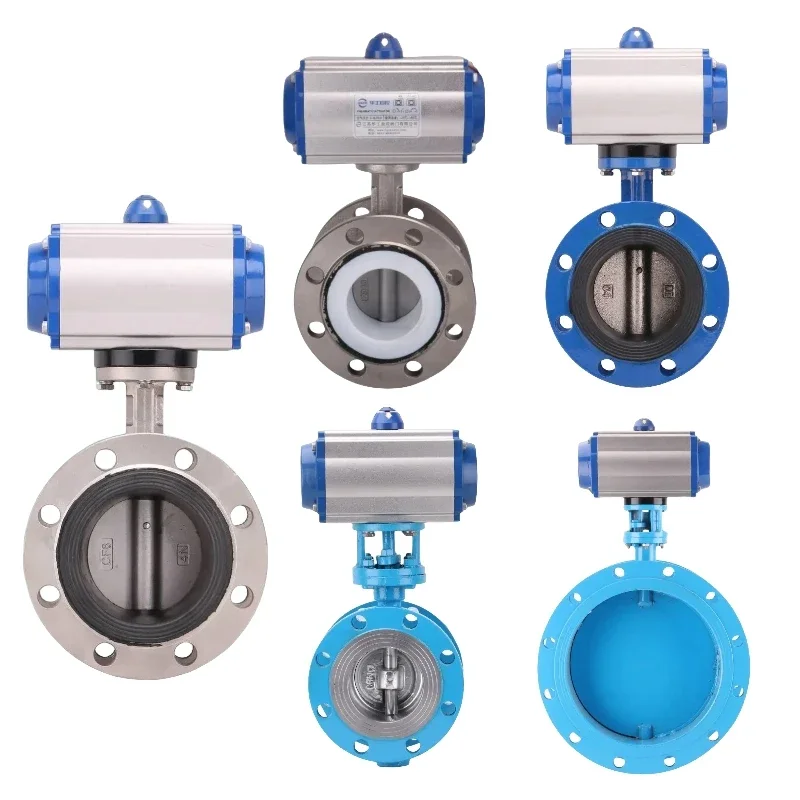 VFS клапан-бабочка серии V1FS V2FS с одним фланецем