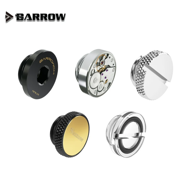 Barrowch Внутренняя шестигранная заглушка для водяного охлаждения компьютера Barrowch Внутренняя шестигранная заглушка для водяного охлаждения компьютера