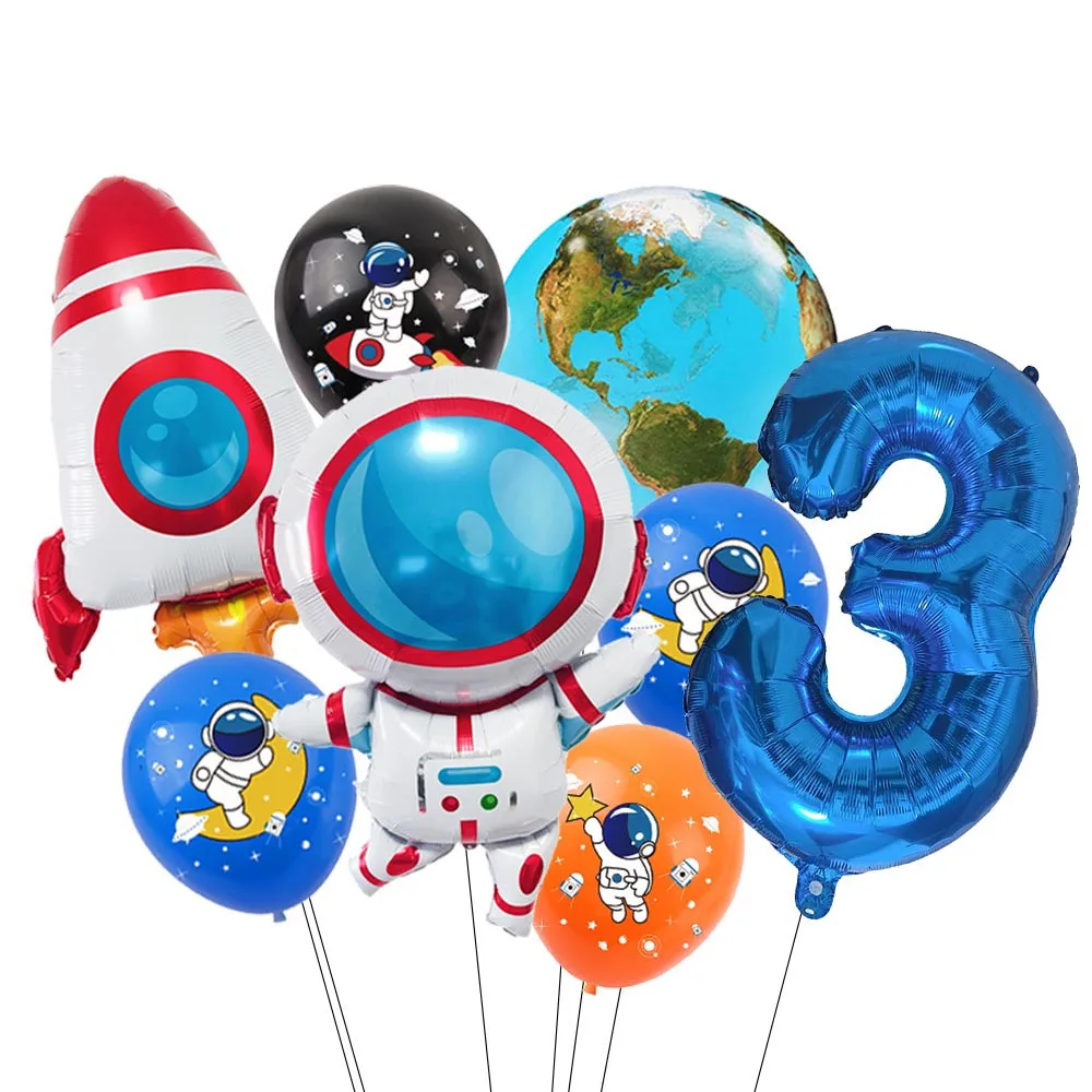 Набор воздушных шаров из фольги в виде астронавта 32 дюйма