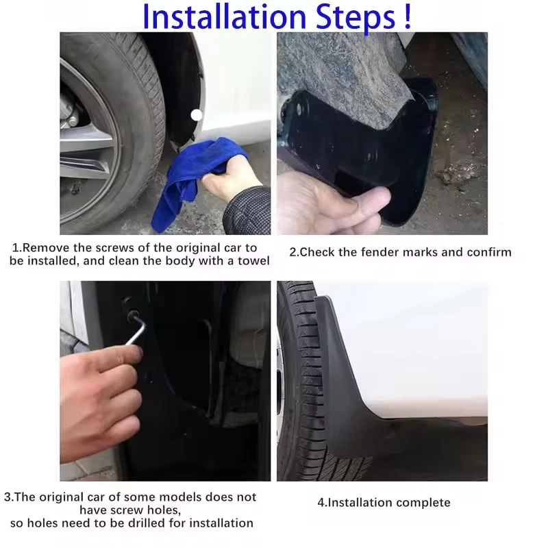 Брызговики для Toyota Land Cruiser Prado FJ90 1996, 1997, 1998, 1999, 2000, 2001, 2002, брызговики, защита колес, автомобильные аксессуары (art.: 3920d0c98d2ca) - 3920d0c98d2ca