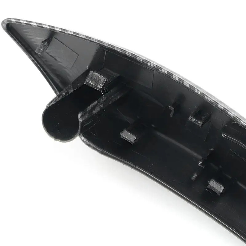 Для BMW X5 X6 E70 E71 E72 2008 2009 2010 2011-2013 текстура из углеродного волокна внутренняя дверная