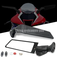 modified motorcycle mirrors wind wing adjustable rotating rearview mirror side for honda cbr1000 1100xx nc22 19 r rr