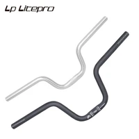 lp litepro folding bike swallow shaped handlebar eieio 25 4580mm u shaped handlebars for brompton bicycle parts