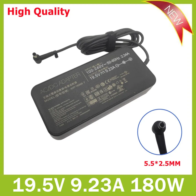 

Power Adapter 19.5v 9.23a 5.5x2.5mm 180w Laptop AC Charger for ROG G75VX G750JM FX60V GL502 G-Series ADP-180MB F FA180PM111