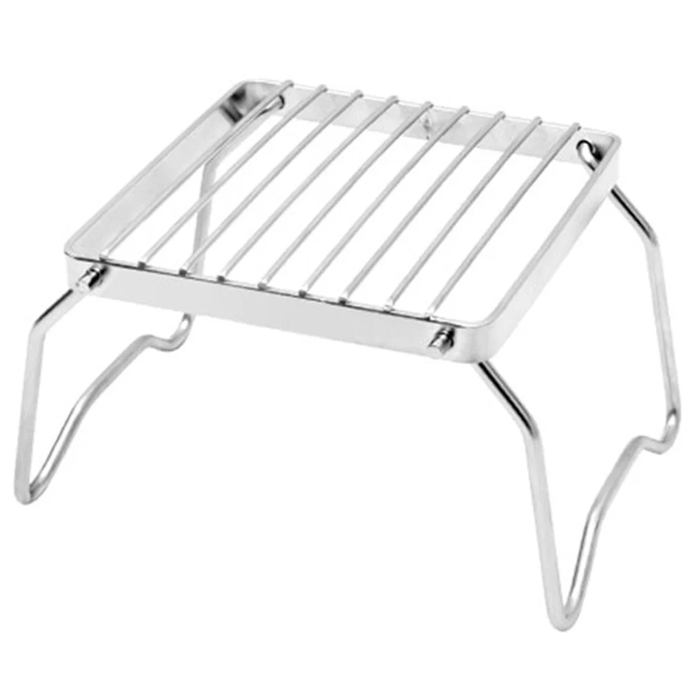 

Portable Folding Grill for Picnics and Camping Large Mesh Surface for Even Heating Rust and Corrosion Resistant
