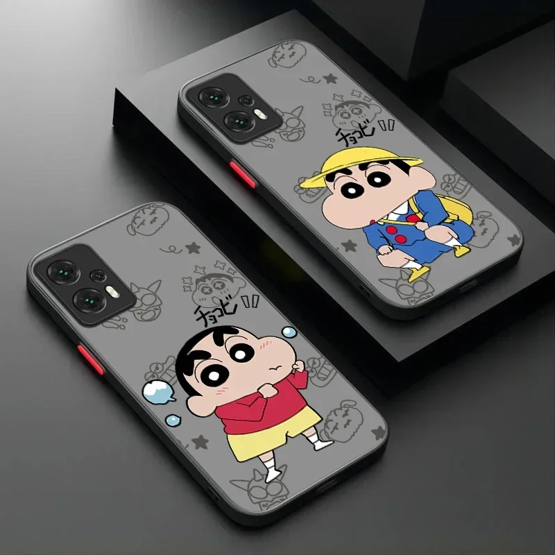 Чехол Sleep C-Crayon S-ShinChan для Xiaomi POCO M6 Pro 4G C65 X6 X3 NFC X4 GT X5 F3 F4 F5 F6 13T 12T 11T 10T 13 12 11 Lite 5G NE