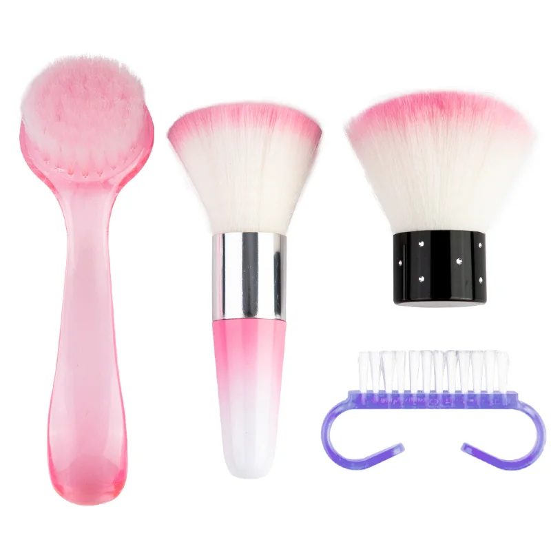 

Multi-size Nail Brush Long Handle Nail Cleaning Brush Soft Remove Dust Powder Cleaner Nail Art Care Manicure Tool