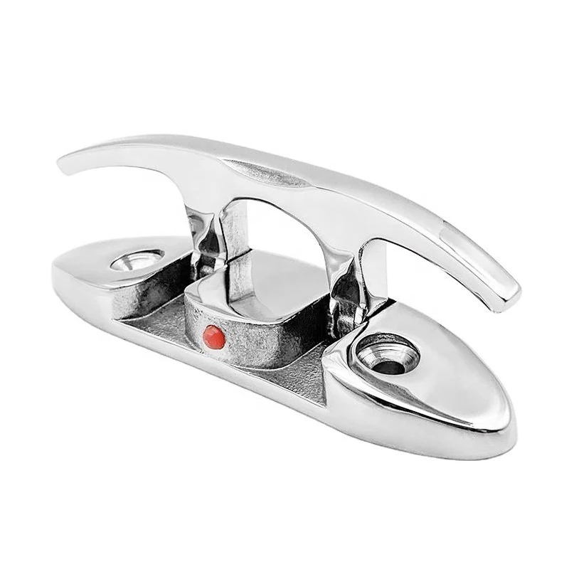 4 5 дюймовый лодочный складной клинок из нержавеющей стали 316 с заподлицным