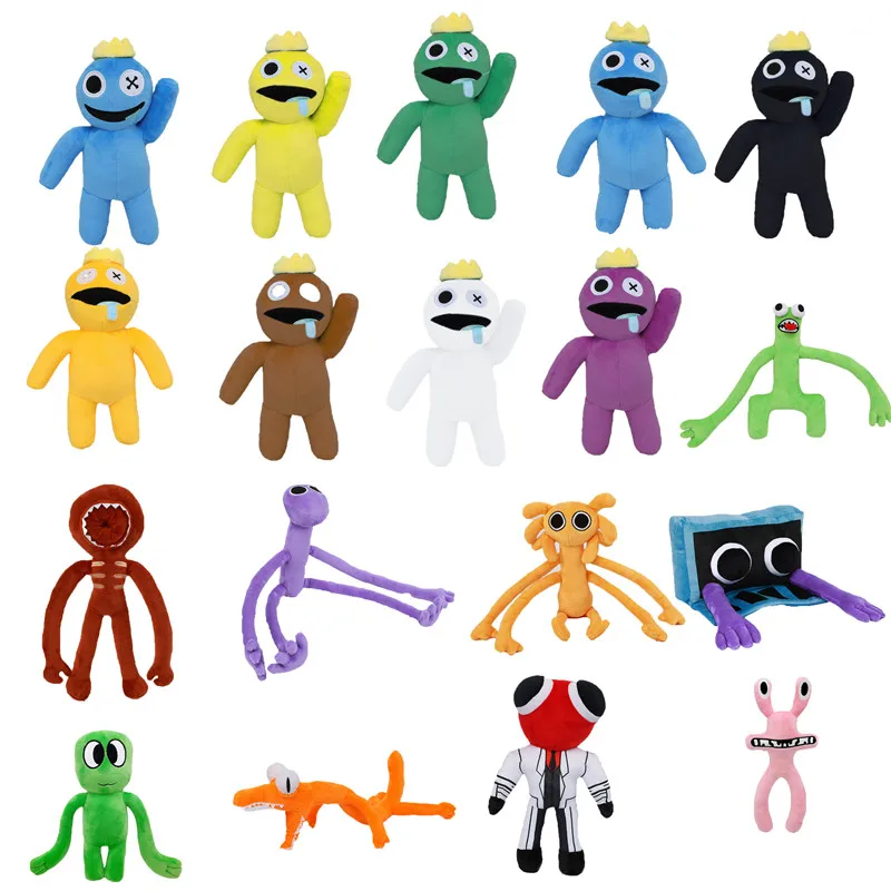 

Kawaii Rainbow Friends Plush Toy Game Character Animal Doll 30cm Cartoon Soft Blue Monster Stuffed Toys for Kids Birthday Gifts