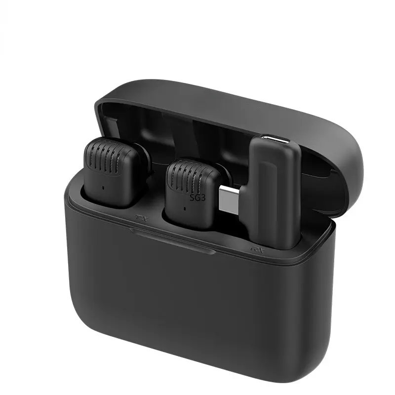 

Беспроводной петличный микрофон для аудио-и видеозаписи, микрофон для телефона, Android мобильный телефон, ноутбука, ПК