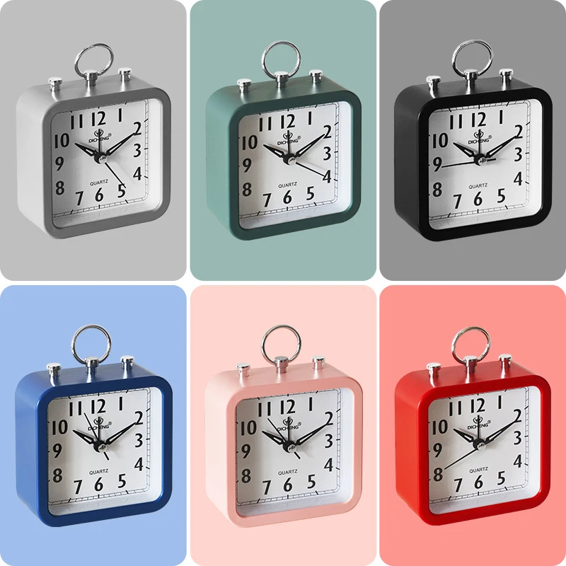 Скандинавские цифровые будильники квадратные маленькие часы для спальни