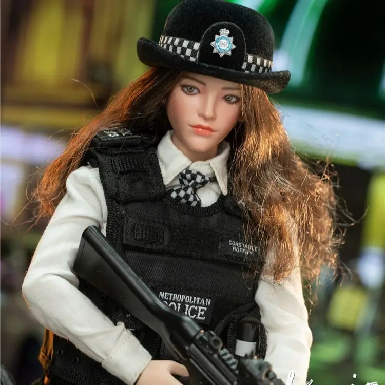 

MMS9007 1/6 British Metropolitan Armed Female Police Officer Chloe/Katie 12'' Soldier Action Figure Model Doll Full Set Toy