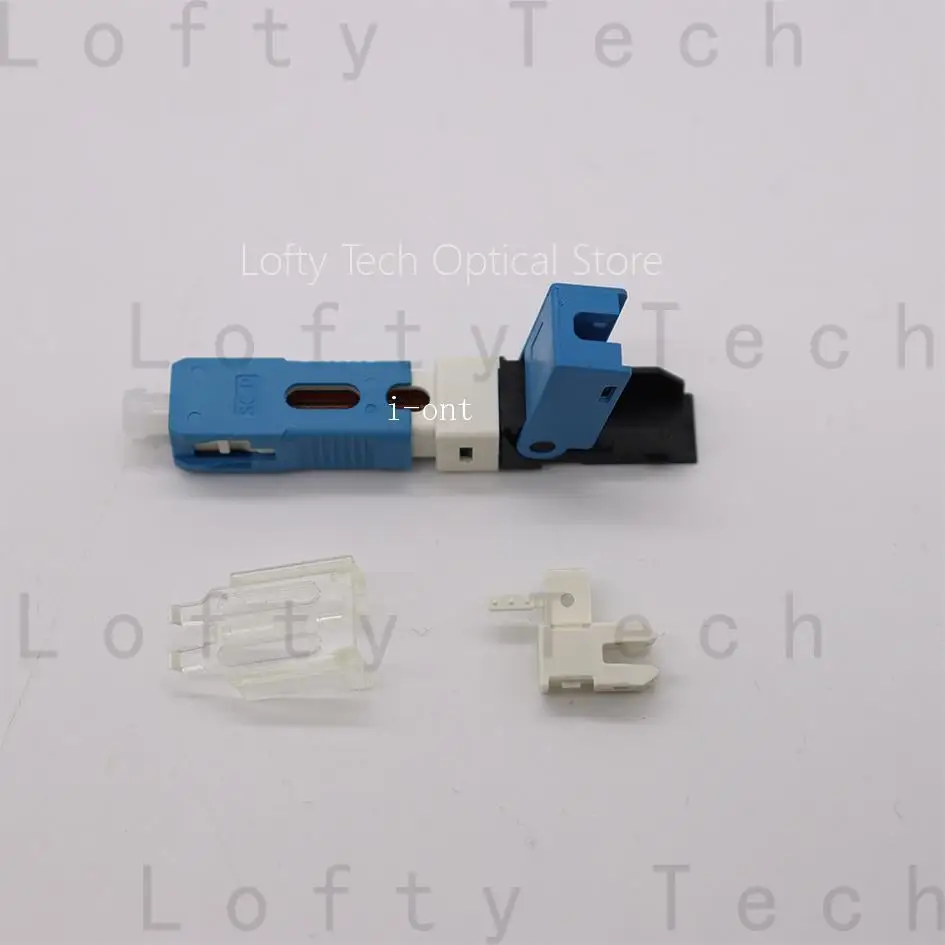 FTTH SC UPC Optical Fiber Quick Connector SC FTTH Fiber Optic Fast Connector Embedded Type SC Connector