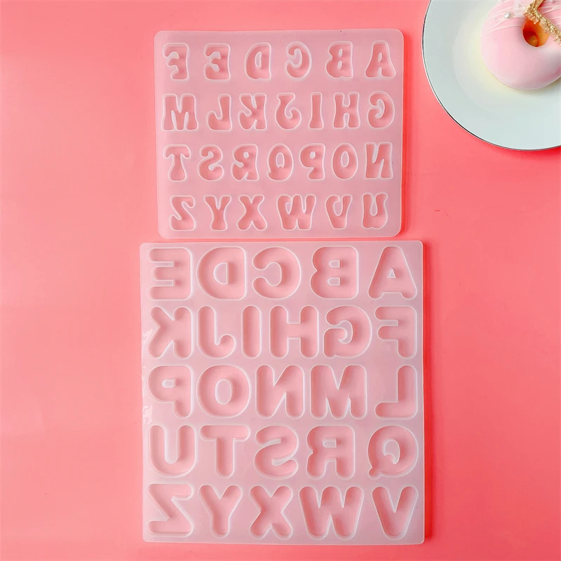 Новая силиконовая форма для торта 26 букв английского алфавита шоколада льда