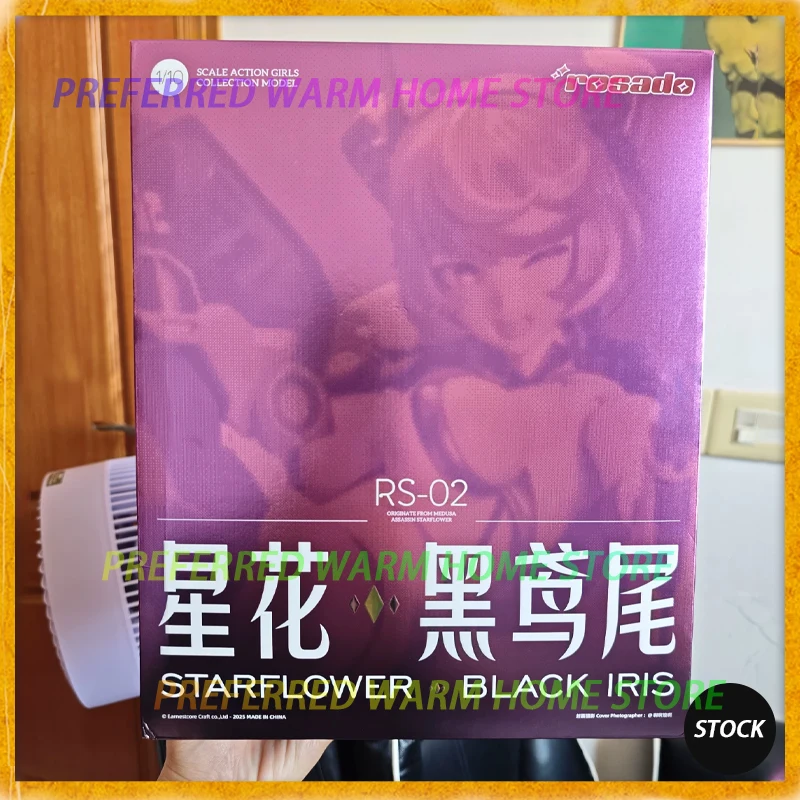 Фото В наличии Новая Оригинальная Коллекционная Модель Earnestcore Craft ROSADO RS-02 STARFLOWER BLACK IRIS, Масштаб 1/10, Серия ACTION GIRLS №1
